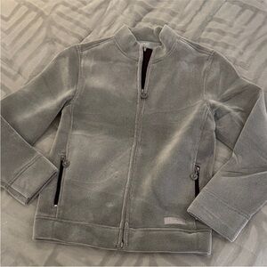Versace Grey Fleece Zip Jacket